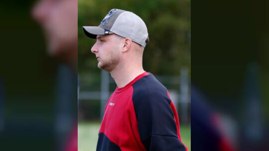 Klarer Blick auf die intensivste Saisonphase: Kim-Noah Fuhr, der Trainer der SG Merxheim, wird angesichts von acht Spielen in ei