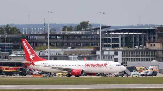 Nach möglichem Luftnotfall am Flughafen Nürnberg Nach möglichem Luftnotfall am Flughafen Nürnberg