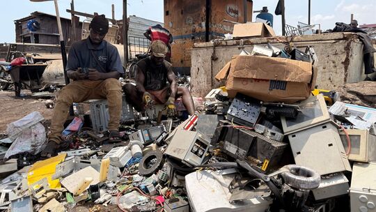 Elektroschrott in Ghana Elektroschrott in Ghana