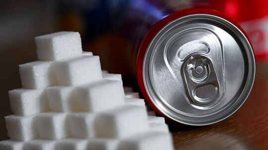 Softdrinks mit Zucker