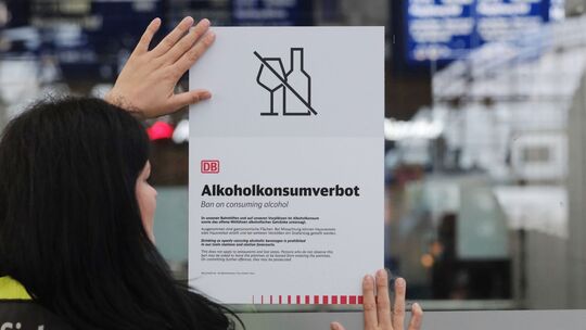Alkoholverbot an Bahnhöfen