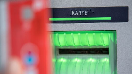 Geld abheben