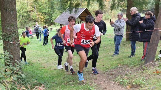 Alles andere als ein Kinderspiel ist der Anstieg an Kinderspielplatz und Grillhütte vorbei beim Crosslauf des VfL Bremm, dem zwe