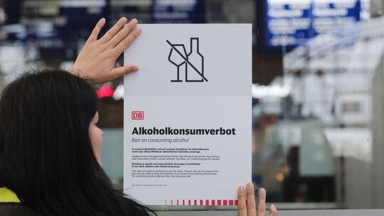 Alkoholverbot an Bahnhöfen Alkoholverbot an Bahnhöfen