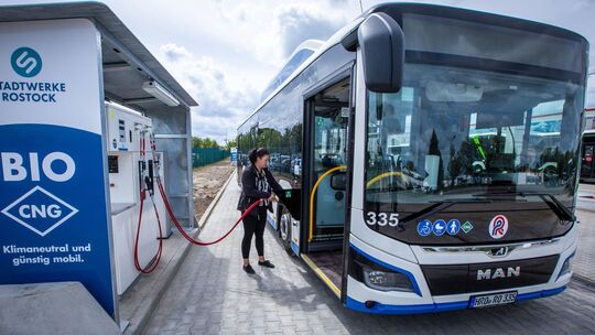 Betriebshof für Elektro- und Biomethanbusse Betriebshof für Elektro- und Biomethanbusse