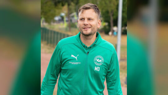 Matthias Dingert leistet als Spartenleiter Fußball beim VfR Baumholder engagierte und gute Arbeit. Er ist der Baumeister der VfR