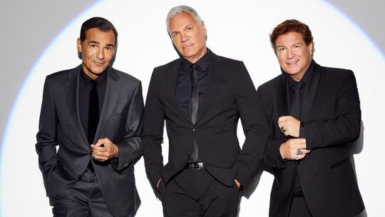 Das Trio Gentlemen Forever um (von links) Erol Sander, Dave Kaufmann und Francis Fulton-Smith