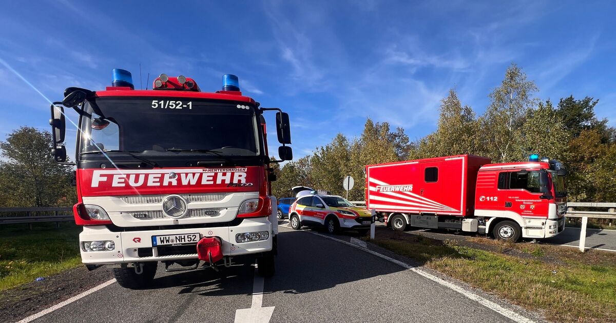 Collision near Nentershausen: Two men from Bavaria die in an accident on ...