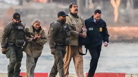 Nicolás Maduro und seine Frau wurden gefangen genommen