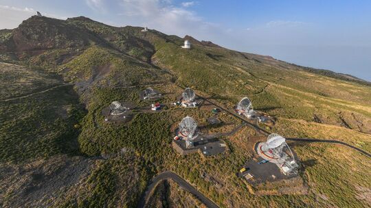 Neue Teleskope auf La Palma Neue Teleskope auf La Palma