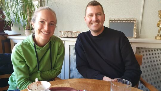 Sie wollen es miteinander versuchen, sofern die Genossen zustimmen: Ina Rüber-Teke und Benjamin Kastner.