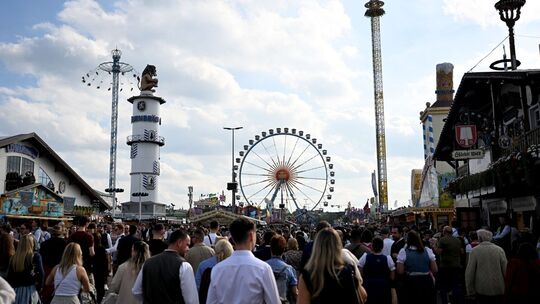 Letzter Tag Münchner Oktoberfest Letzter Tag Münchner Oktoberfest