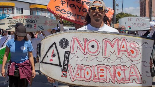 Drei Surfer in Mexiko getötet - Proteste
