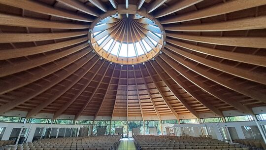 Außergewöhnlich großer Austragungsort für ein außergewöhnliches Großkonzert: Die Pilgerkirche an der Hillscheider Straße in Vall