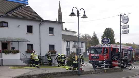 Der Brand an einer Heizungsanlage im Keller eines Gastronomiebetriebs in Waldböckheim am späten Sonntagvormittag verlief glimpfl