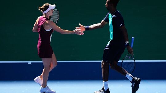 Elina Switolina und Gaël Monfils