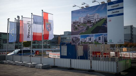 Spatenstich für Insulinproduktionsanlage Sanofi Spatenstich für Insulinproduktionsanlage Sanofi