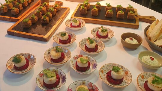 Kulinarische Leckerbissen wie hier bei den Brüdern Knebel in Winningen verheißt "Maxime Mosel goes Gastro" im November. Kulinarische Leckerbissen wie hier bei den Brüdern Knebel in Winningen verheißt "Maxime Mosel goes Gastro" im November.