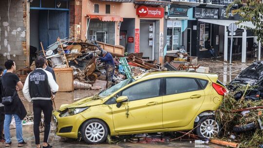 Unwetter in Spanien - Valencia