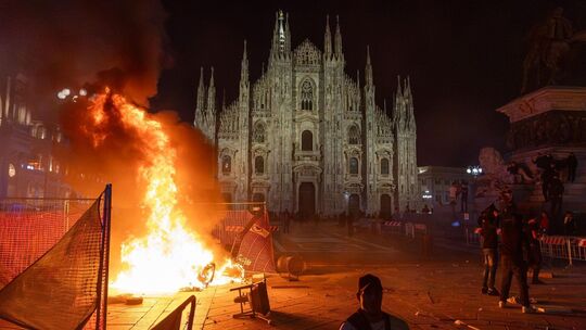 Proteste in Italien