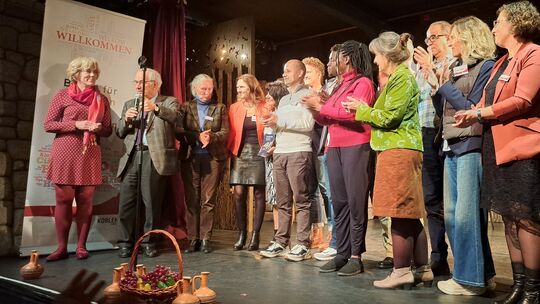 Die Akteure der interkulturellen Wochen blickten in der Kufa auf erfolgreiche 24 Veranstaltungen zurück.