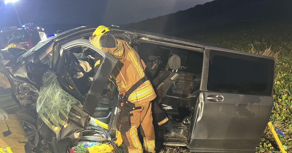 Zwei Menschen schwer verletzt: Schwerer Unfall bei Feilbingert fordert ...