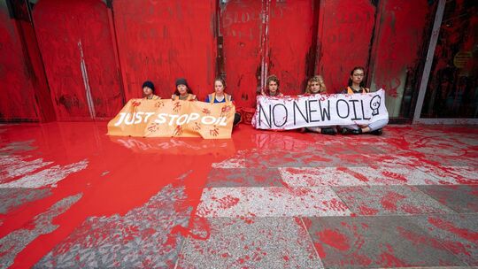 Öl-Protest Öl-Protest