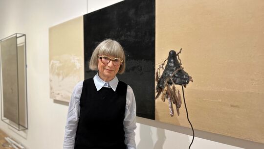 In ihrer Kunst vermittelt Christel Hermann Ruhe und schafft dadurch einen intensiven Erfahrungsraum. Im Mittelrhein-Museum ist v
