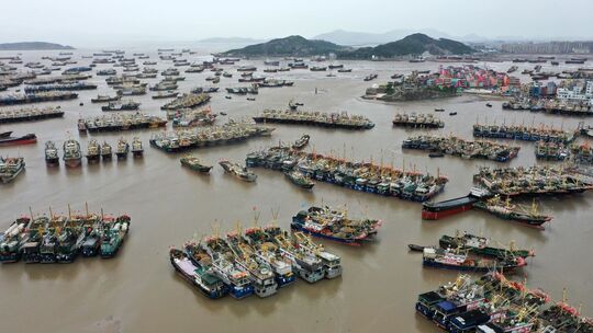China bereitet sich auf Taifun Champi vor China bereitet sich auf Taifun Champi vor