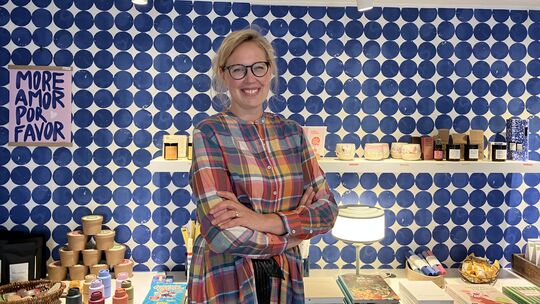 Ernährungsberaterin Nicola Kinghorn hat in Bad Sobernheim den Laden "Little Habits" eröffnet.