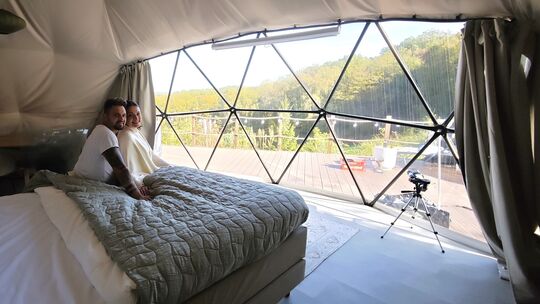 Mit diesem Ausblick ins Fernthal soll Übernachtungsgästen etwas ganz besonderes geboten werden