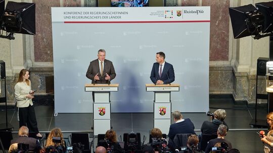 Ministerpräsidentenkonferenz in Berlin Ministerpräsidentenkonferenz in Berlin