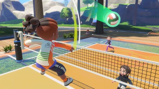 Screenshot aus dem Spiel «Nintendo Switch Sports Resort» Screenshot aus dem Spiel «Nintendo Switch Sports Resort»