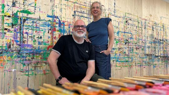 Auf Initiative von Marcus Hoffstadt (links) und Stephanie Schwarz (nicht im Bild) entging die Alte Limofabrik 2021 dem geplanten
