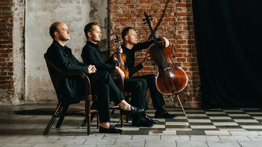 Am 8. November spielt das Boarte Piano Trio (von links: Konrad Skolarski, Klavier, Jarosław Nadrzycki, Violine und Karol Mariano Am 8. November spielt das Boarte Piano Trio (von links: Konrad Skolarski, Klavier, Jarosław Nadrzycki, Violine und Karol Mariano