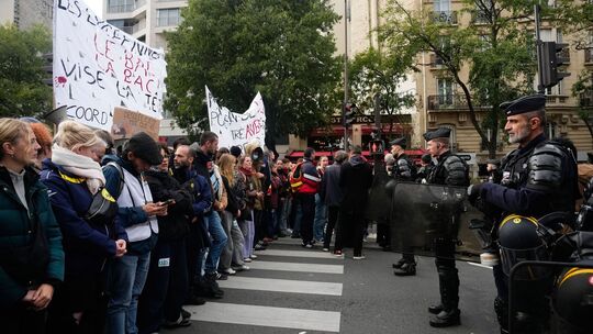 Proteste in Frankreich Proteste in Frankreich