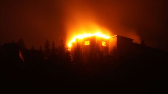 Brand im Kehlsteinhaus Brand im Kehlsteinhaus