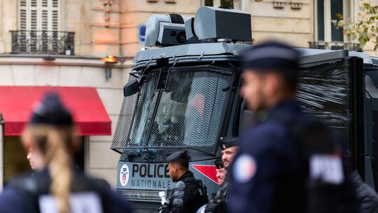 Proteste in Paris Proteste in Paris