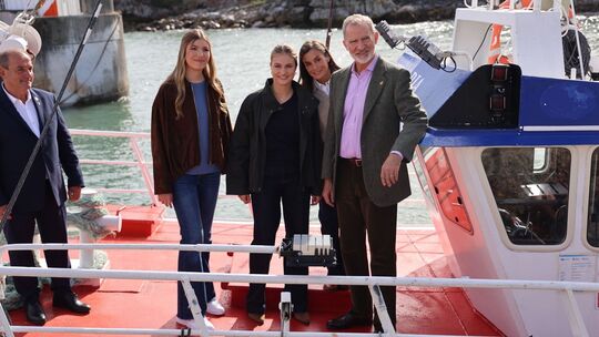 Spanische Königsfamilie besucht Llanes Spanische Königsfamilie besucht Llanes