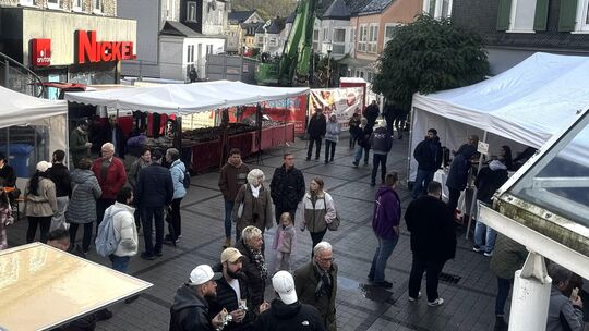 Am Nachmittag wurde der Adrang auf dem Betzdorfer Barbarafest immer größer.