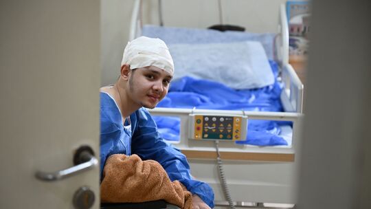 Patienten aus Gazastreifen in Kairo