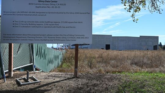 Baustelle Rechenzentrum Amazon