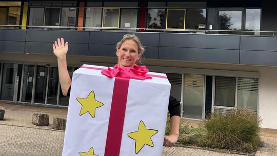 Die Koblenzerin Corinna Gerhards macht auch im Foto deutlich: Diesmal geht es um Menschen, die sich selbst beziehungsweise ihre
