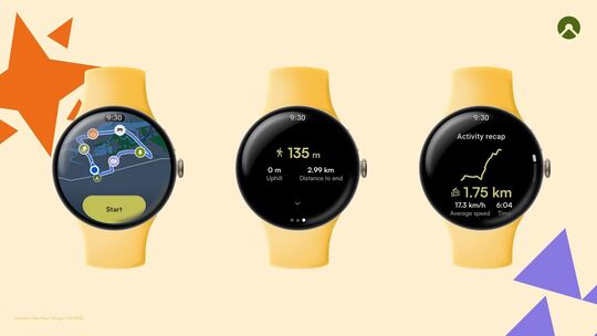 Komoot auf Wear-OS-Uhren Komoot auf Wear-OS-Uhren