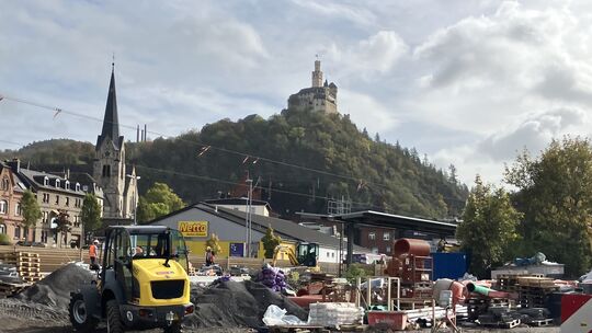 Am Bahnhof in Braubach wird noch intensiv gearbeitet. Auch ein Aufzug ist geplant. Doch die Finanzierung ist schwierig.