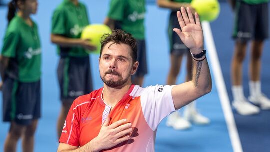 Tennisspieler Wawrinka Tennisspieler Wawrinka