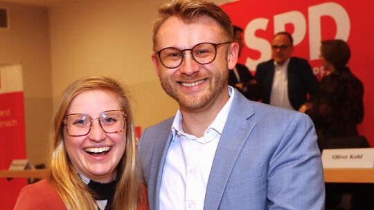 Johanna Körper und Christoph Eß bilden die neue Doppelspitze des Bad Kreuznacher SPD-Kreisverbands. Sie wurden beim außerordentl