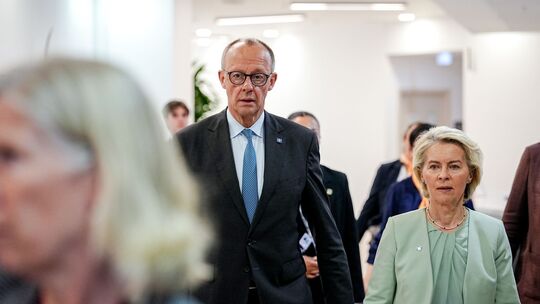 Friedrich Merz und Ursula von der Leyen Friedrich Merz und Ursula von der Leyen