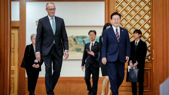 Bundeskanzler Merz reist nach Südkorea Bundeskanzler Merz reist nach Südkorea