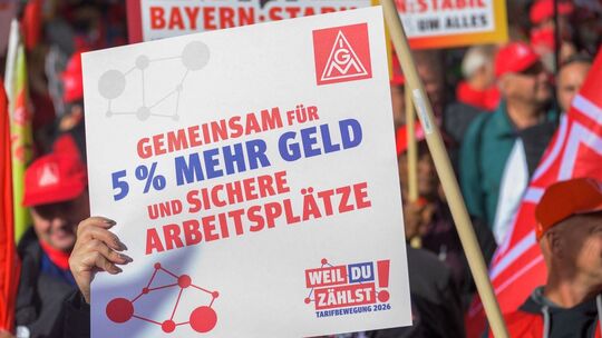 Kundgebung der IG Metall Kundgebung der IG Metall